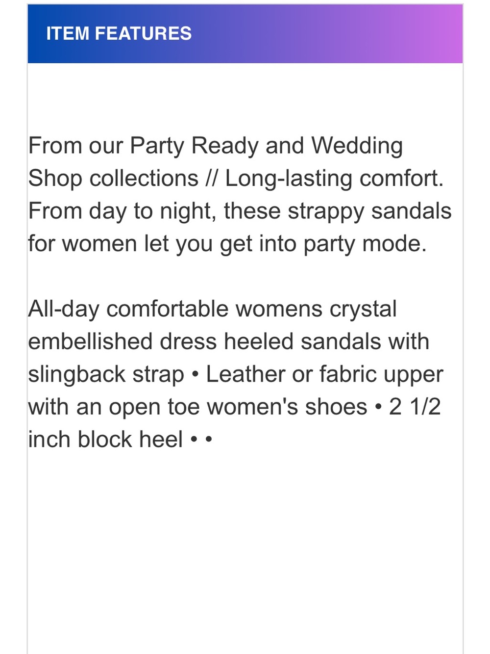 🐷 Naturalizer Vanessa 2 White With Silver Crystals Block Heel Sandals - Picture 12 of 17